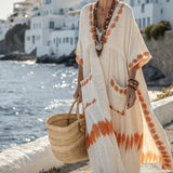 Larisa – Naxos sárga kaftánruha