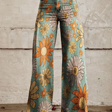 Talida – Boho-Chic Széles Nadrág