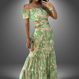 Steliana - Rochie de dama Lunga Ajustata