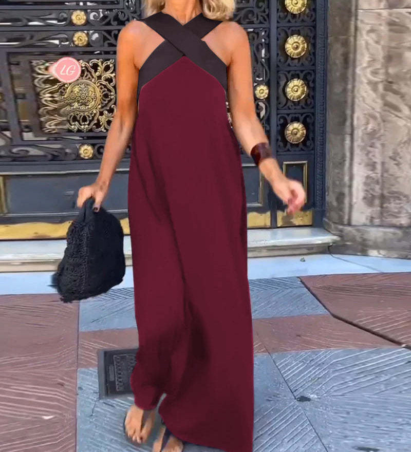 Lavinia – Rochie Halter Fluidă