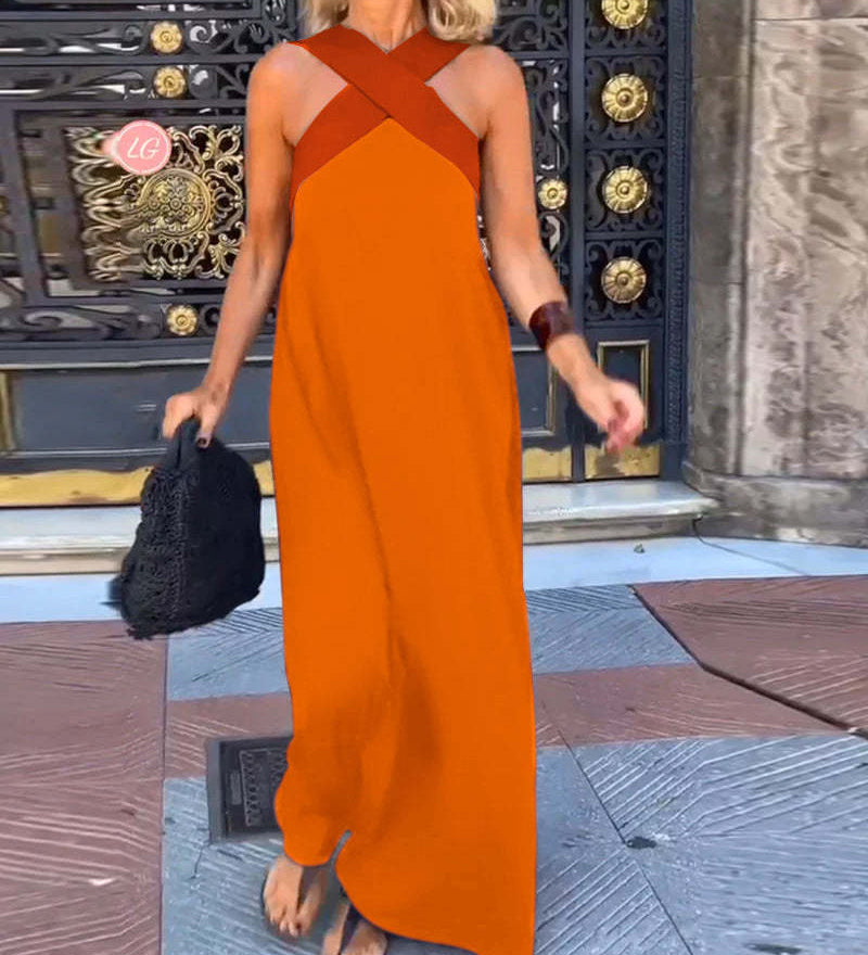Lavinia – Rochie Halter Fluidă