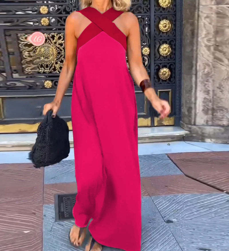 Lavinia – Rochie Halter Fluidă
