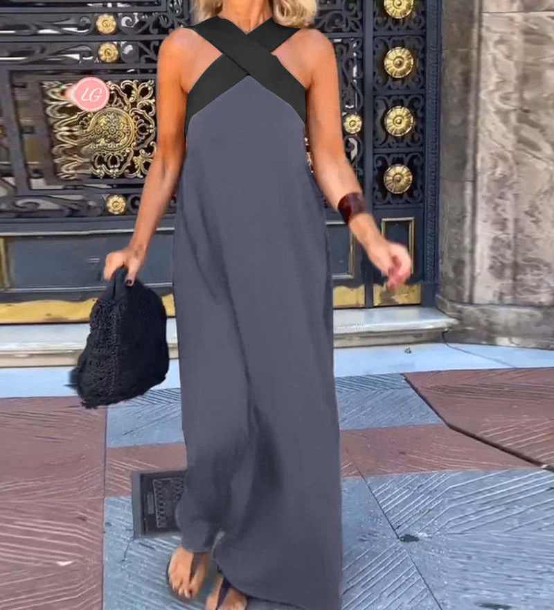 Lavinia – Rochie Halter Fluidă