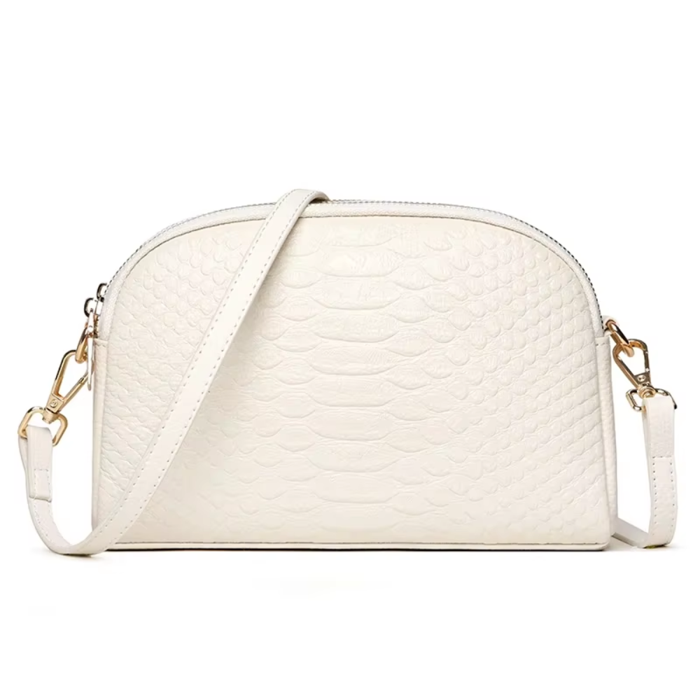 Cora — Mini Crossbody Táska Egzotikus Textúrával