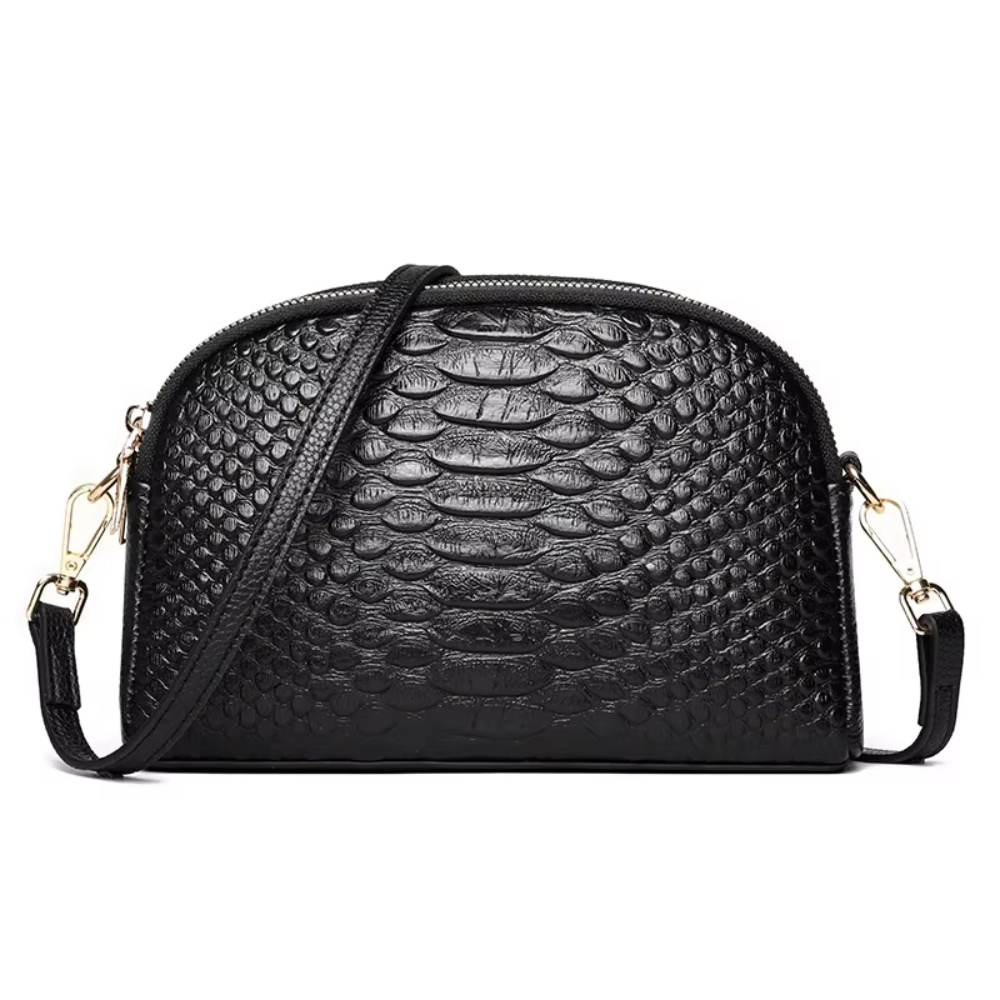 Cora — Mini Crossbody Táska Egzotikus Textúrával