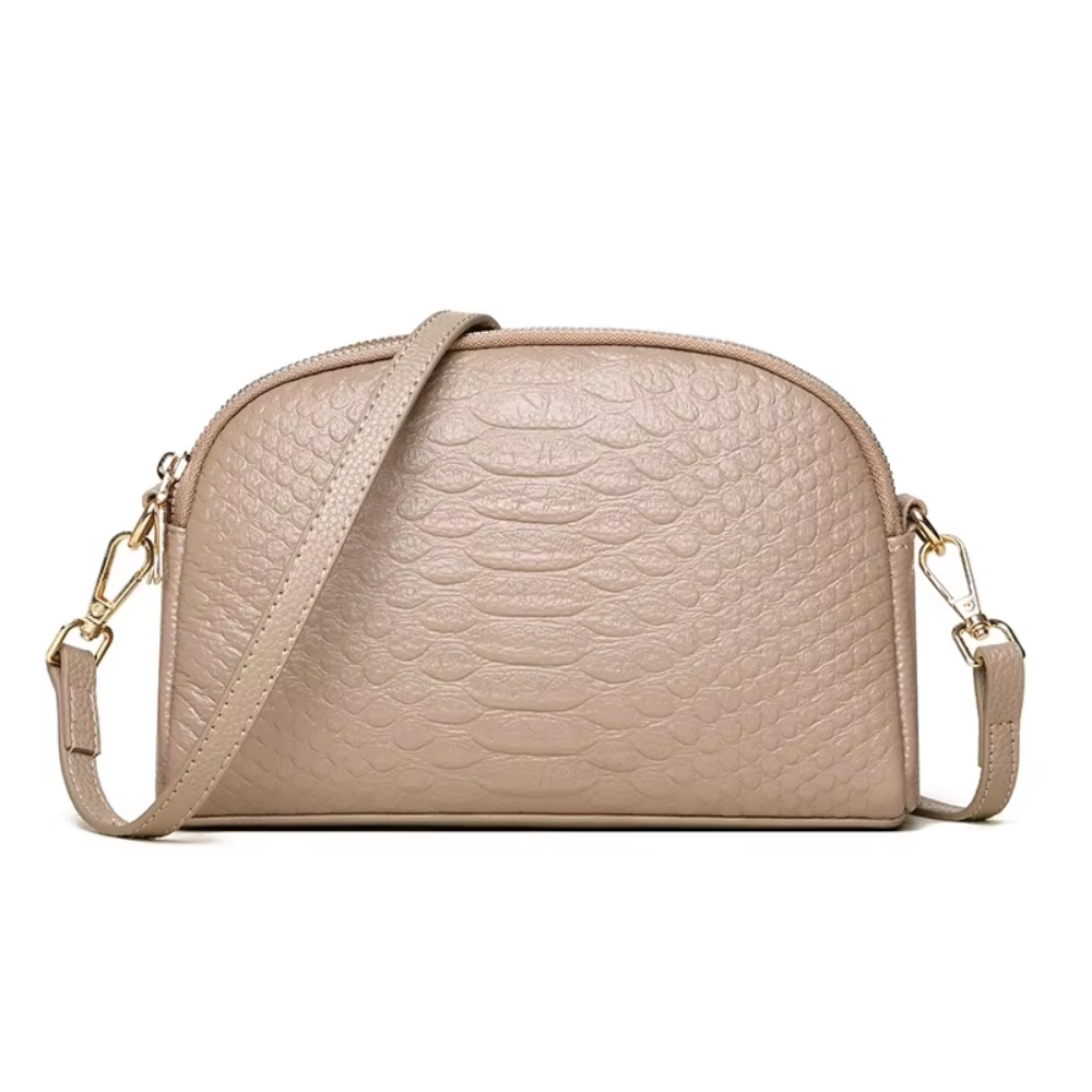 Cora — Mini Crossbody Táska Egzotikus Textúrával