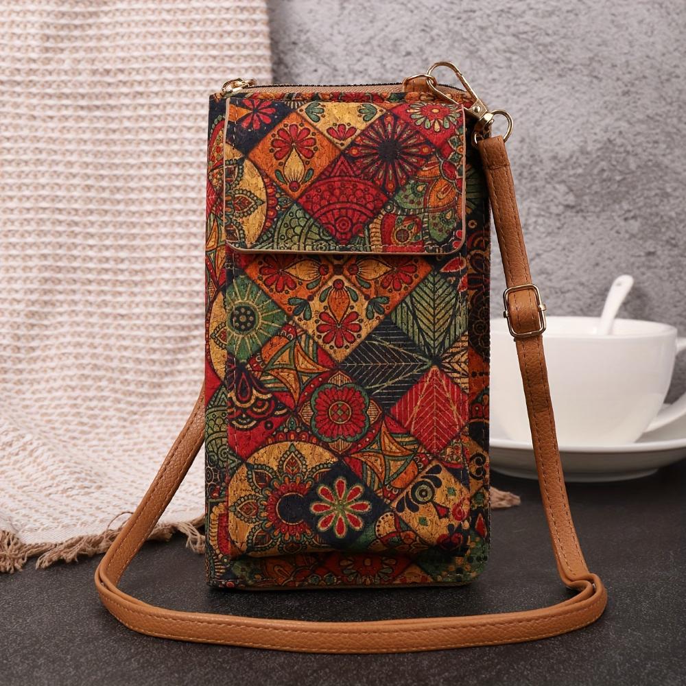 Natalia — Boho Virágos Válltáska Kiegészítő