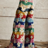 Iolanda – Boho-Chic Széles Lábú Nadrág