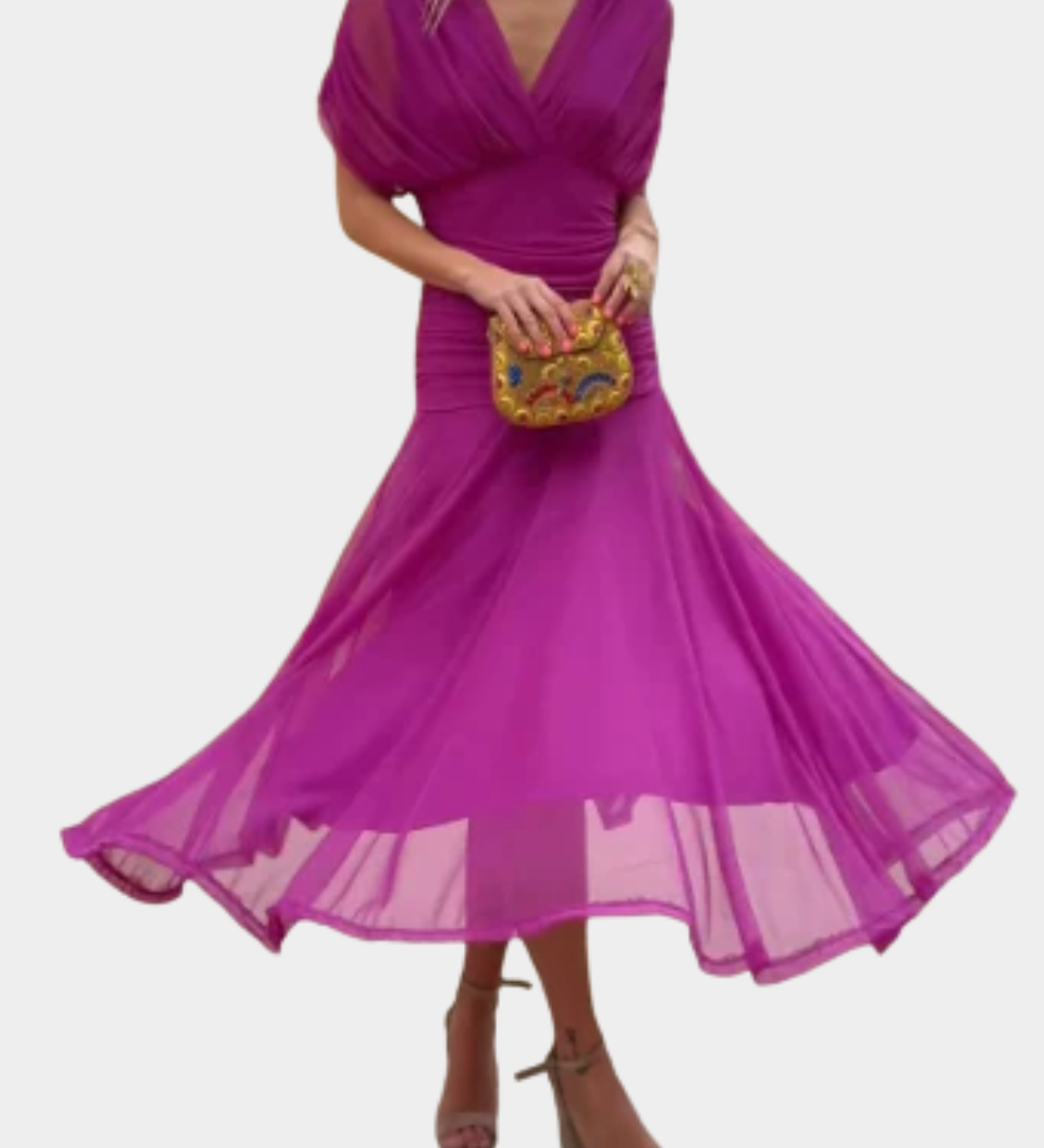 Liana – Virágmintás Maxi Ruha