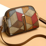 Clio — Mini Crossbody Táska Patchwork