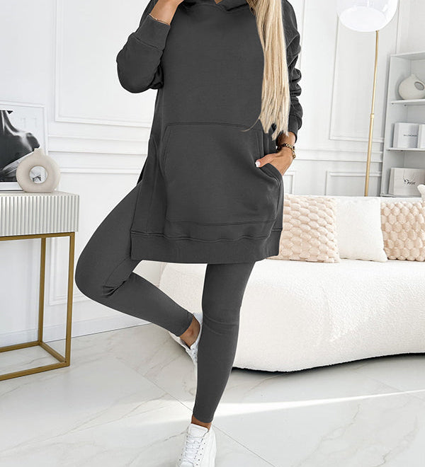 Sienna Cozy Kapucnis Pulóver Szett