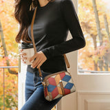 Clio — Mini Crossbody Táska Patchwork