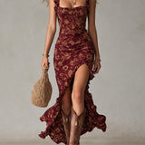 Elena Retro - Rochie cu Aspect Retro cu Tul