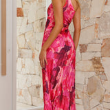 Sabina Maxi Decupaje – Rochie Maxi cu Decupaje Asimetrice