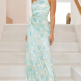 Sabina Maxi Decupaje – Rochie Maxi cu Decupaje Asimetrice