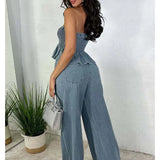 ISLA – KÉT RÉSZES DENIM SZETT