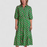 Mihaela – Rochie Vaporoasă cu Flori