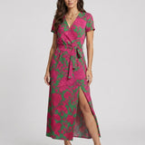 Andreea – Rochie Fluidă cu Imprimeu
