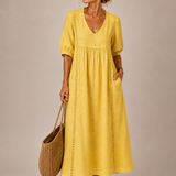 Oana – Rochie Midi cu Volane