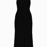 Cătălina – Fekete Maxi Ruhás Halter