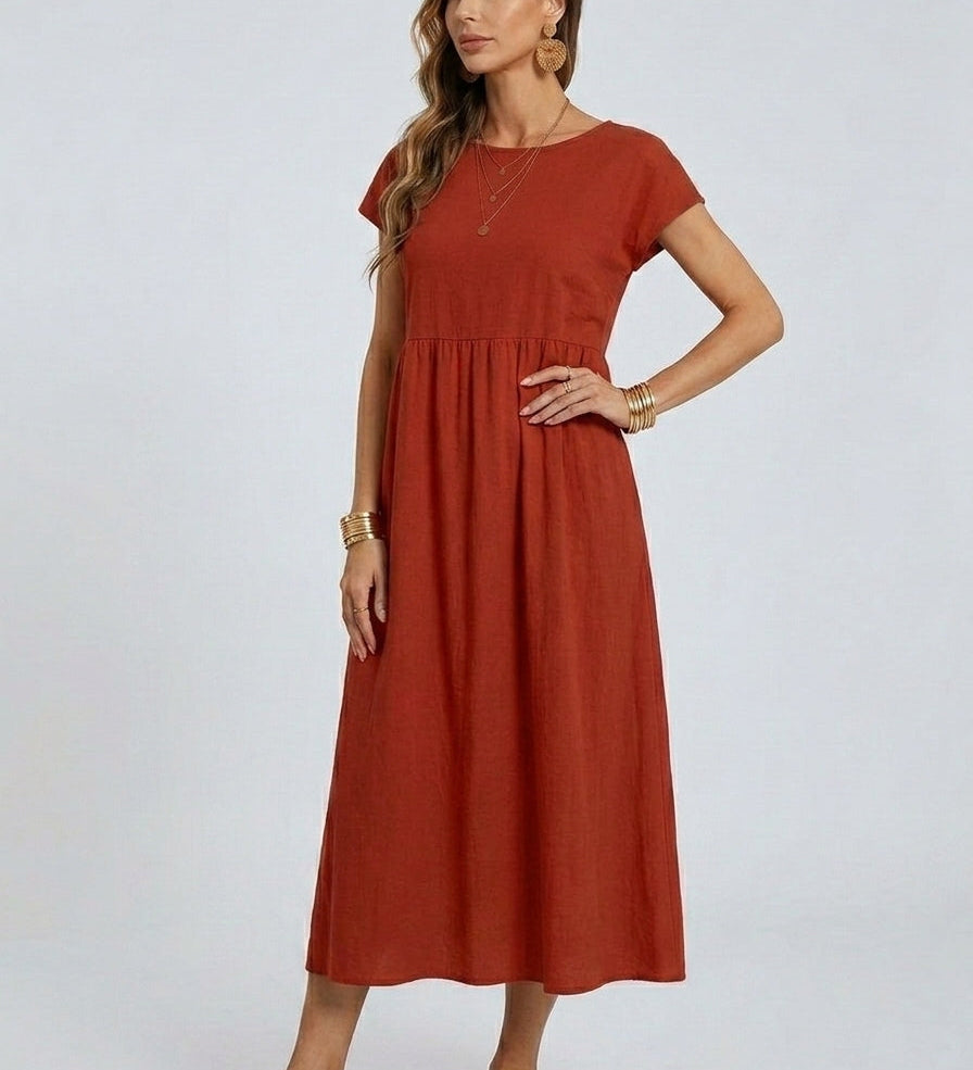 Ileana – Rochie Midi Atemporală