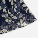 Teodora – Rochie Midi Florală Marin