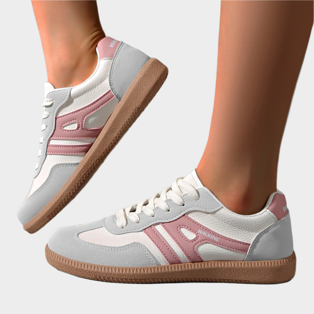 Retro Stílusú Sportcipő Részletes Dizájnnal