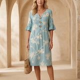 Rucsandra – Rochie Midi Brodată