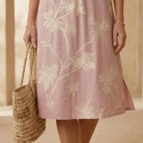 Rucsandra – Rochie Midi Brodată