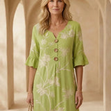 Rucsandra – Rochie Midi Brodată