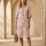 Rucsandra – Rochie Midi Brodată