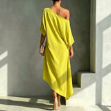 Mirela – Aszimmetrikus Elegáns Ruha