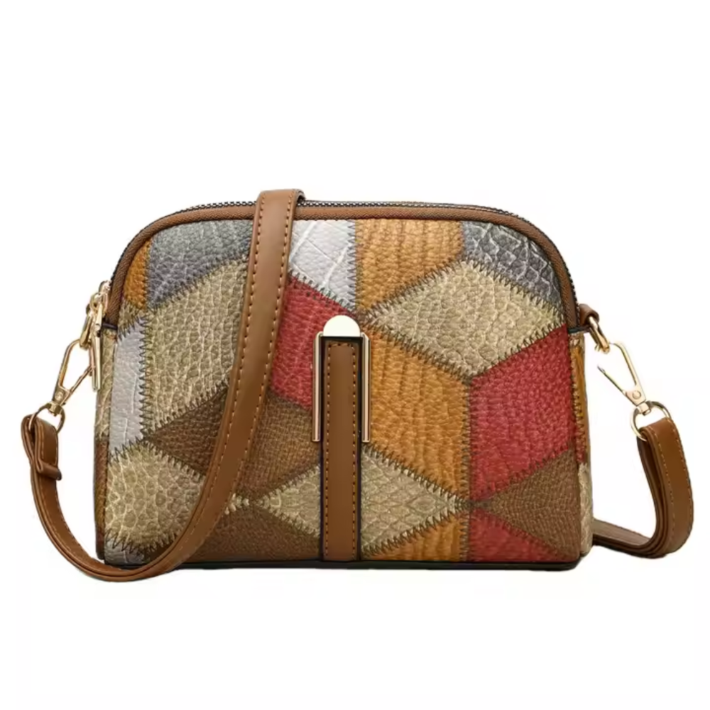 Clio — Mini Crossbody Táska Patchwork