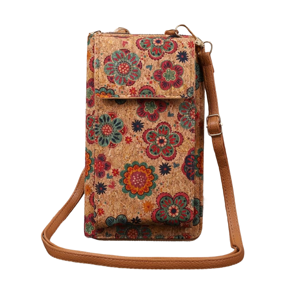 Natalia — Boho Virágos Válltáska Kiegészítő
