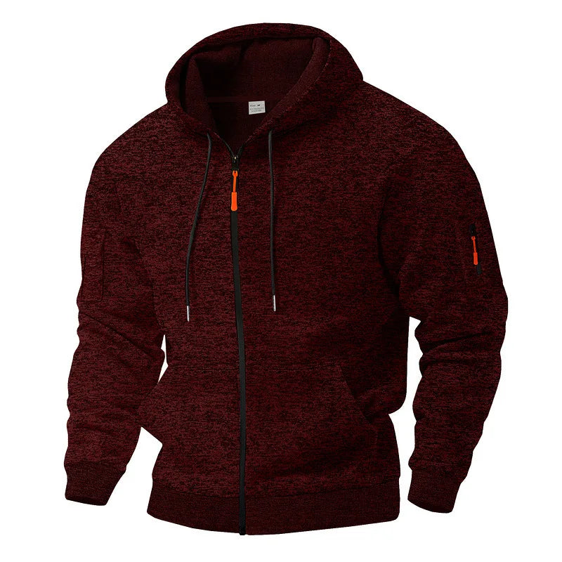 Mihail | Stílusos Fleece Dzseki
