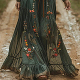Ilinca – Maxi Boho Ruha Lebegő Ujjakkal