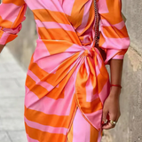Diana – Rochie Tip Plic cu Imprimat
