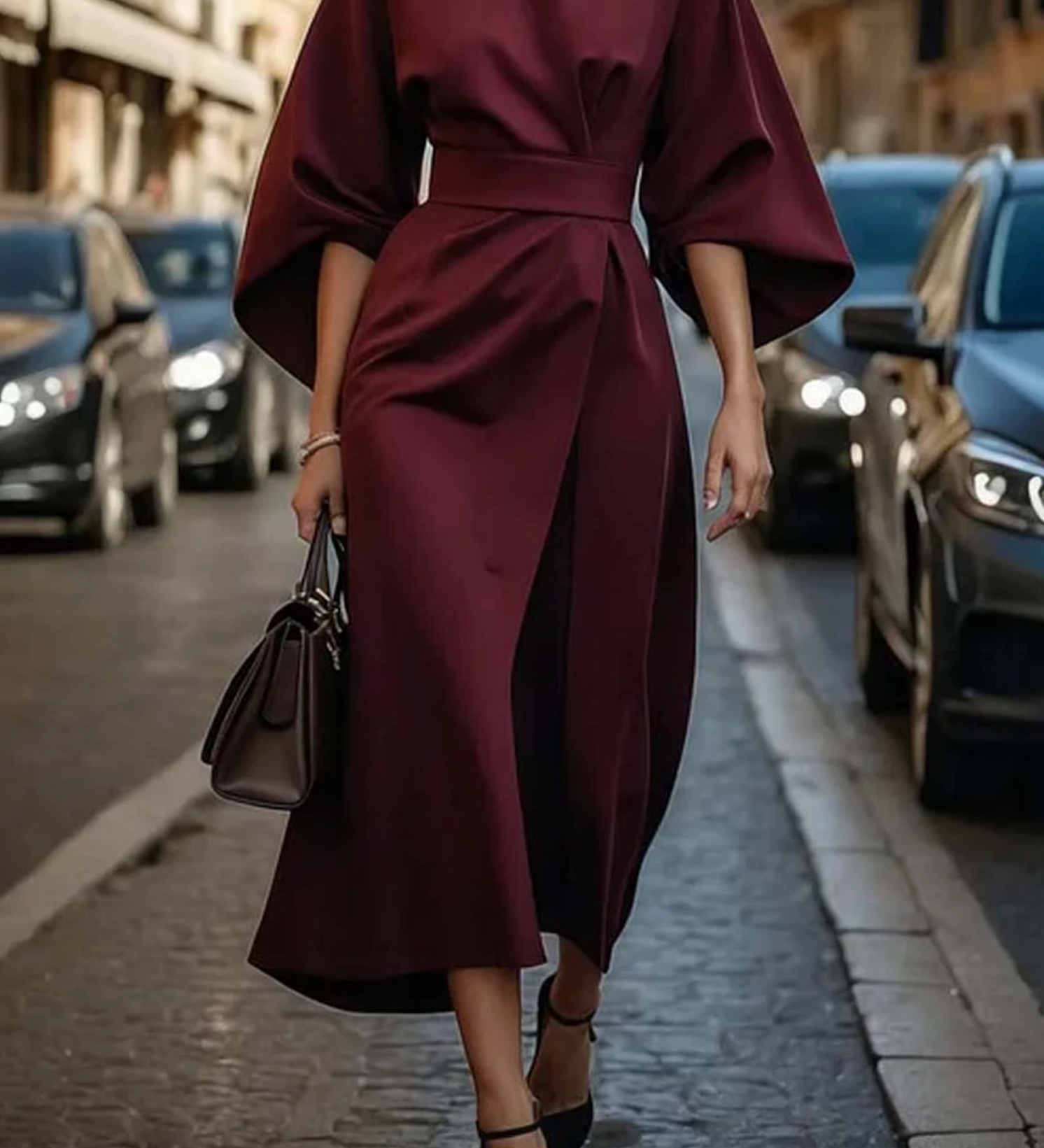 Salomea – Elegáns Ruha Klasszikus Szabással