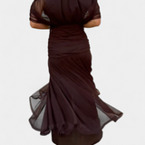 Liana – Virágmintás Maxi Ruha