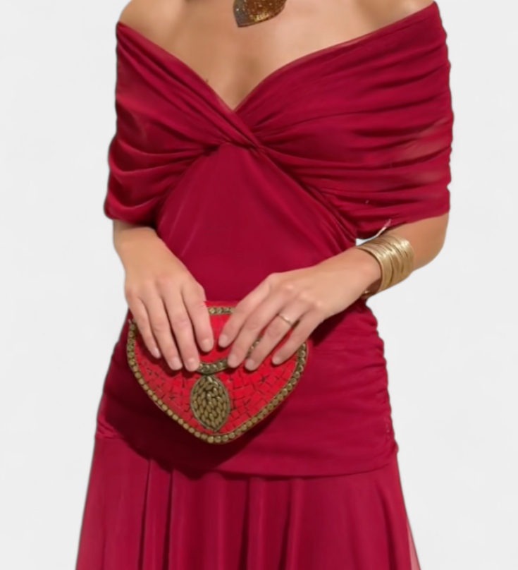 Liana – Virágmintás Maxi Ruha