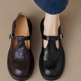 Giulia – Vintage Brogue Stílusú Cipők Pánttal