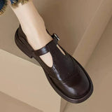 Giulia – Vintage Brogue Stílusú Cipők Pánttal