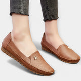 Kényelmes Slip-On Cipők Puha Talpú Kialakítással