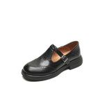 Giulia – Vintage Brogue Stílusú Cipők Pánttal