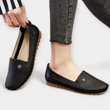 Kényelmes Slip-On Cipők Puha Talpú Kialakítással
