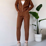 Ania - Két részes, csavart jacquard casual szett
