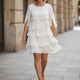 Daria – Rochie cu Volane în Cascadă