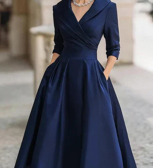 Maria – Elegáns Midi Ruha
