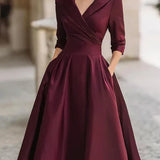 Maria – Elegáns Midi Ruha
