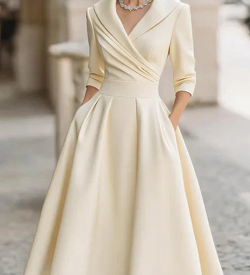 Maria – Elegáns Midi Ruha